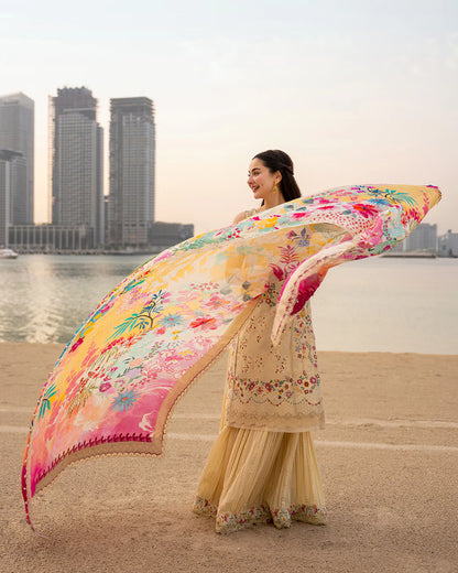 ARZOO EMBROIDERED KURTA SET
