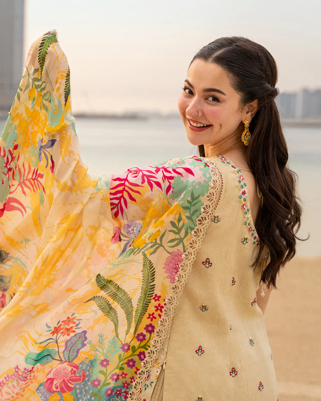 ARZOO EMBROIDERED KURTA SET