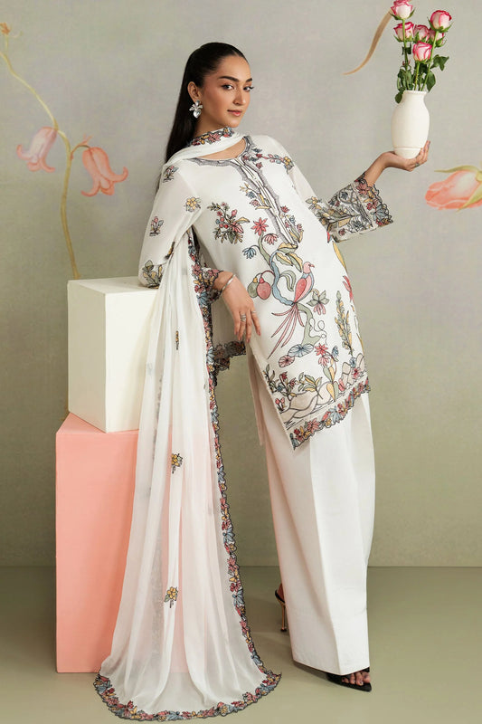 GULBAHAR EMBROIDERED KURTA SET