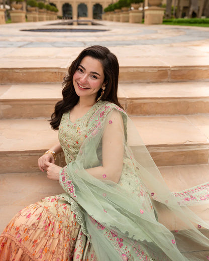 INAYAT EMBROIDERED LAWN SUIT