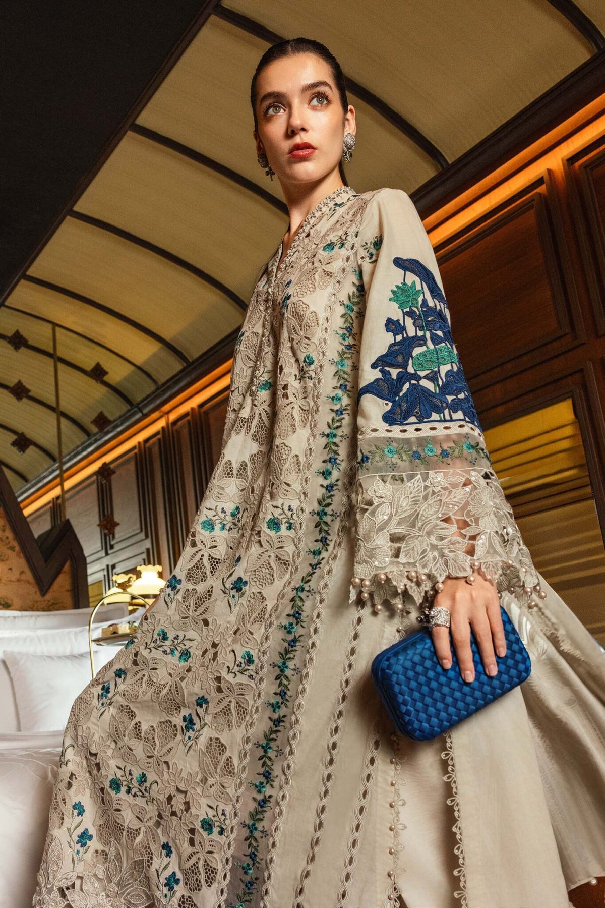 IRA EMBROIDERED KURTA SET